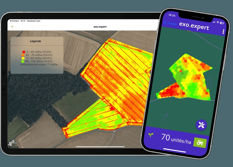 Modulation des intrants par drone